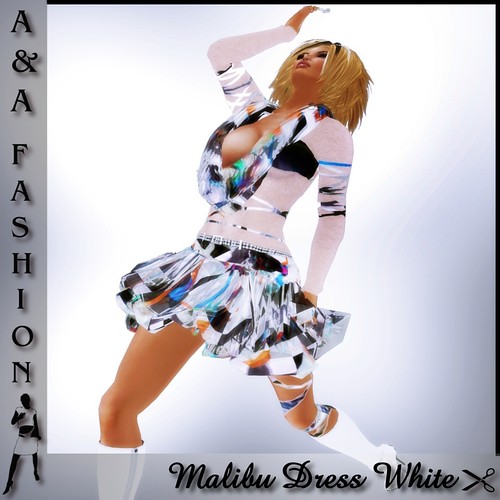 A&A Fashion Malibu Dress White