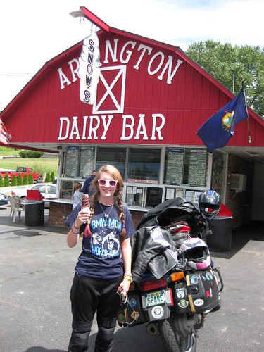 Arlington VT Ice Cream stop