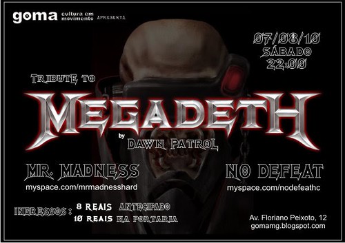 07/08/10: Tributo ao Megadeth