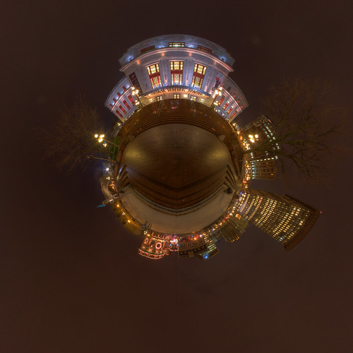 Youvilloid RAW Stereographic - Panorama in Quebec City