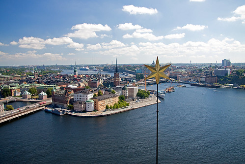 Stockholm from the City Hall Tower