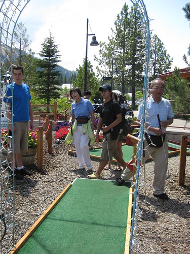 mini golf in Tahoe