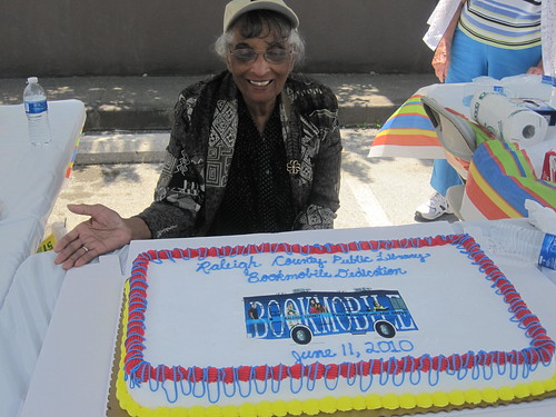 Zelma Wright was one of the many “Friends of the Library” members that were on hand to assist with the dedication ceremony.
