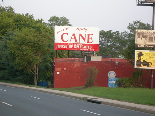 Cane Billboard at VFW Post 10159