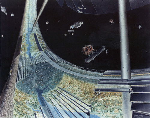Toroidal Space Colony from 1970
