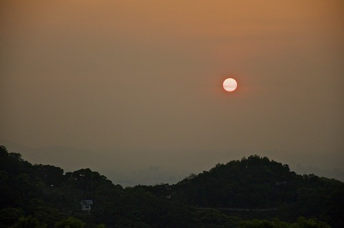 Sunset in Taipei