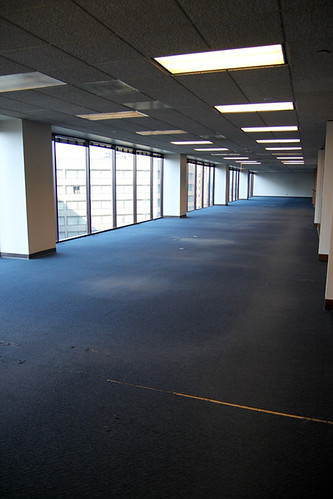 empty office building
