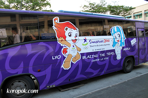 Youth Olympic Games Bus