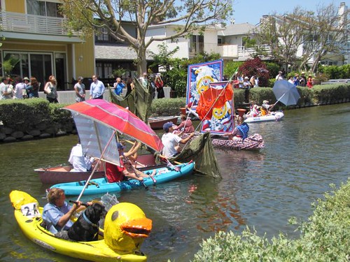 Venice Canals 4th of July Boat Parade