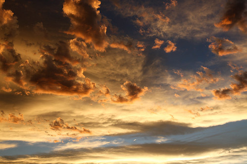 フリー写真素材|自然・風景|空|雲|夕日・夕焼け・日没|