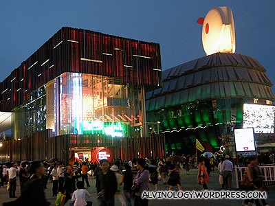 Macau and Hong Kong pavilions