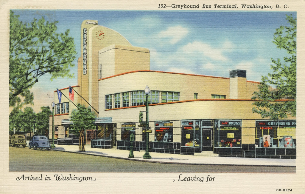 Washington Deco The Old Greyhound Terminal
