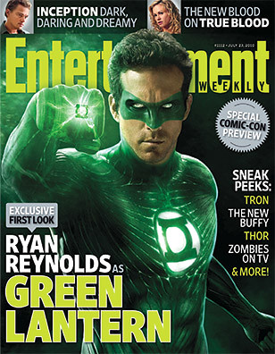 Thumb Foto de Ryan Reynolds y su traje de Linterna Verde computarizado