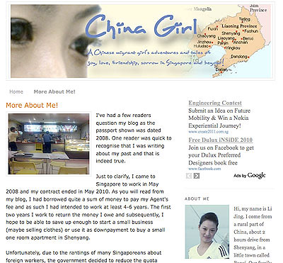 China Lass: A China Girl's Singapore Story