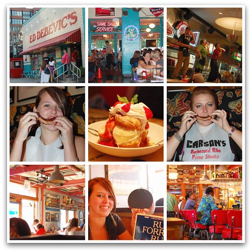 Chicago food collage