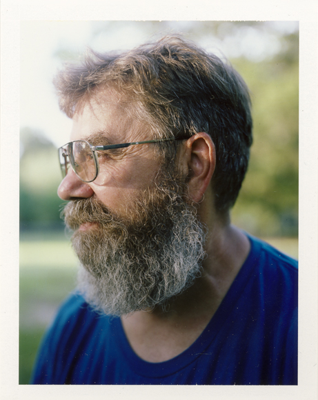 beard polaroid scan