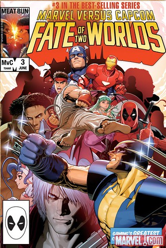 Marvel vs Capcom 3 Fate of Two Worlds Video Game Poster 2