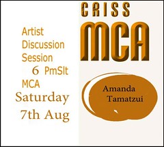 Criss MCA : Artist Discussion Amanda Tamatzui