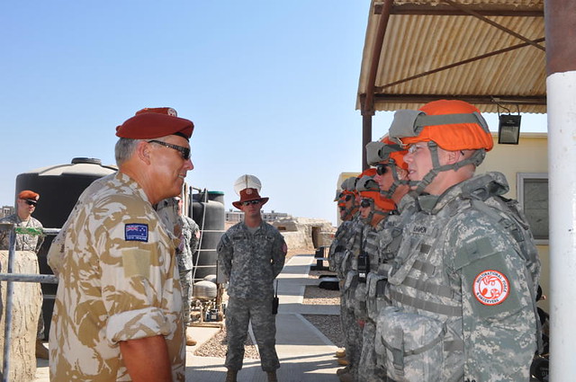 commander of Multi-National Force and Observers (MFO) and U.S. Army Maj.
