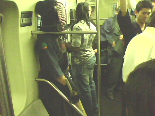 Samurais no metrô
