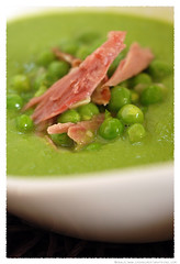 pea soup with smoked ham hock© by Haalo