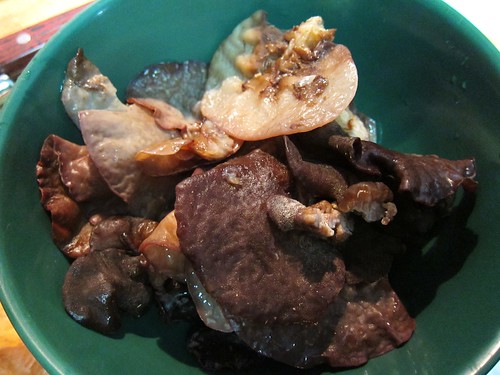 Dried mushrooms for Bak Kut Teh