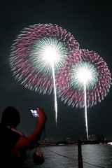 第23回東京湾大華火祭 三重芯変化菊