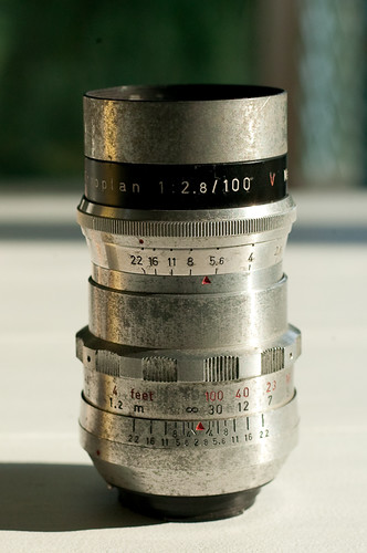 Trioplan 100mm 2.8 Lens