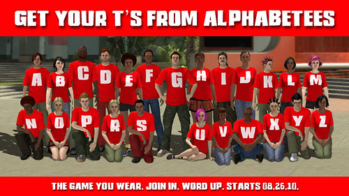 Alphabetees in PlayStation Home for PS3