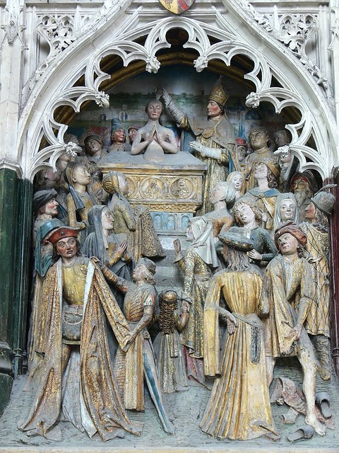 Batizando o povo de Amiens