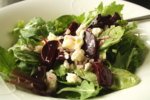 Lynn Crawford's Roasted Beet and Goat Cheese Salad 