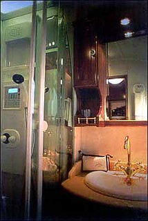 El Transcantabrico - Spanish luxury train, attached bathroom