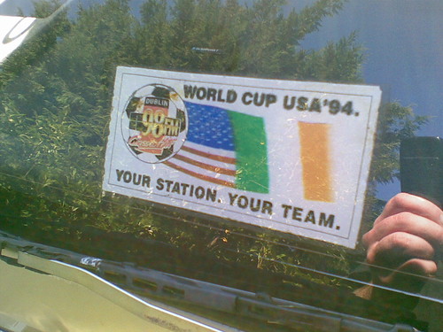 World Cup 1994 Logo. 98FM World Cup 1994 Sticker