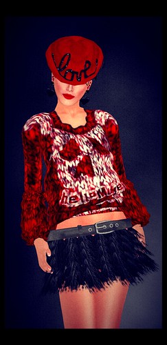 *dg*  for 50l red & pink Outfits + *LpD* - *Hairy Sheep* Skirt