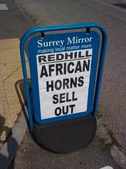 Surrey Mirror worries about it's spelling