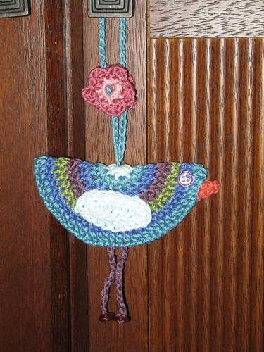 Crocheted Birdie