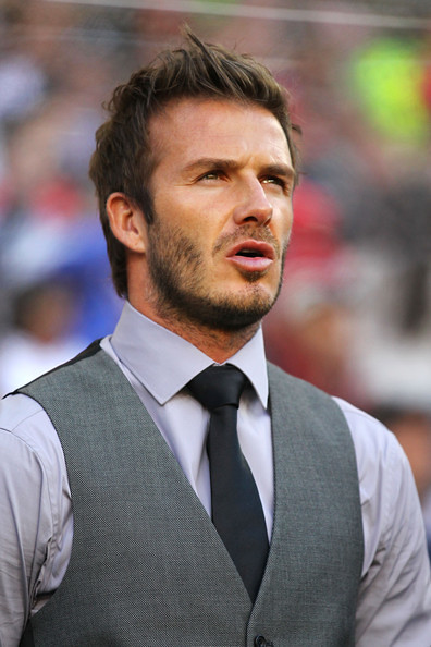 La cara de David Beckham al ver que perdió Inglaterra 4 a 1 contra Alemania