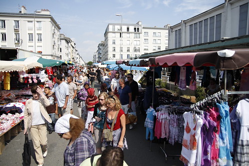 Sunday flea market in Brest 2