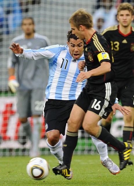 Mundial Argentina Alemania Carlos Tevez