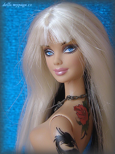 Tattooed Barbie by vikk007