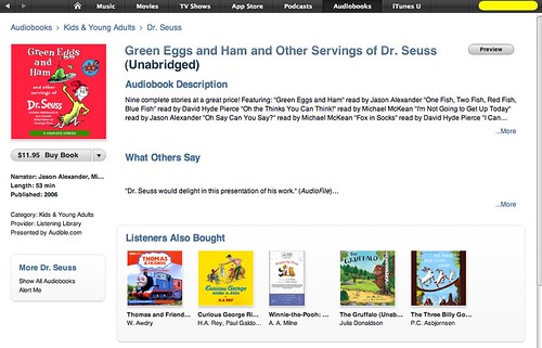 Dr Seuss Audiobooks on iTunes