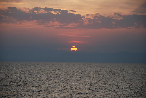 puesta de sol en el Mediterr'aneo ©  antonioxalonso