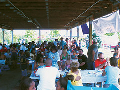 CWA locals from throughout St. Louis gather annually for a picnic, one of the group events sponsored by the St. Louis CWA City Council that promotes union friendship and collaboration in their metro area.