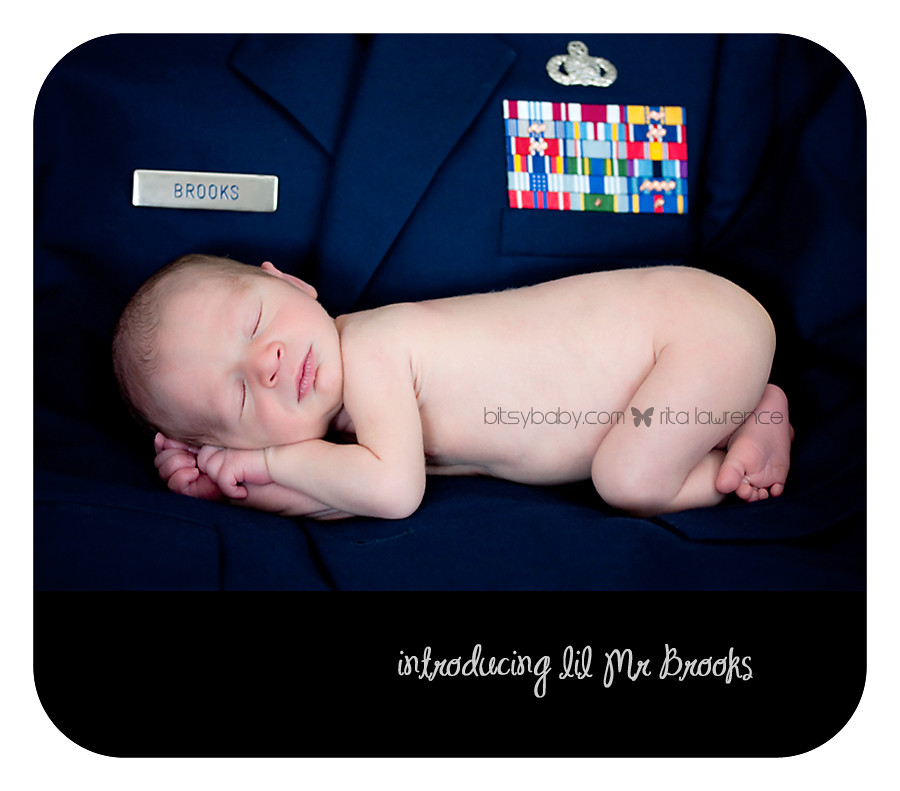 newborn brooks USAF