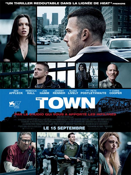 The Town movie poster Ben Affleck