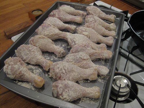 drumsticks ready to be fried