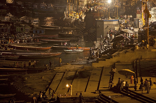 Evening upon a Ganges