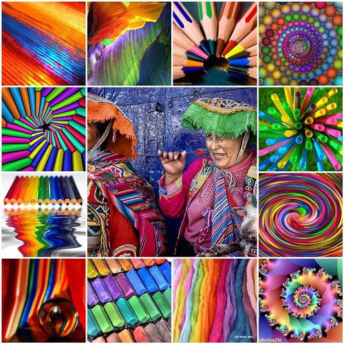 Colorful  Images are all from my Flickr friends
