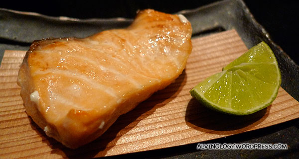 Grilled to perfection salmon