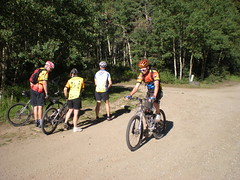 Peter, Lynn, Dan, & Cor (Riding) at TH
